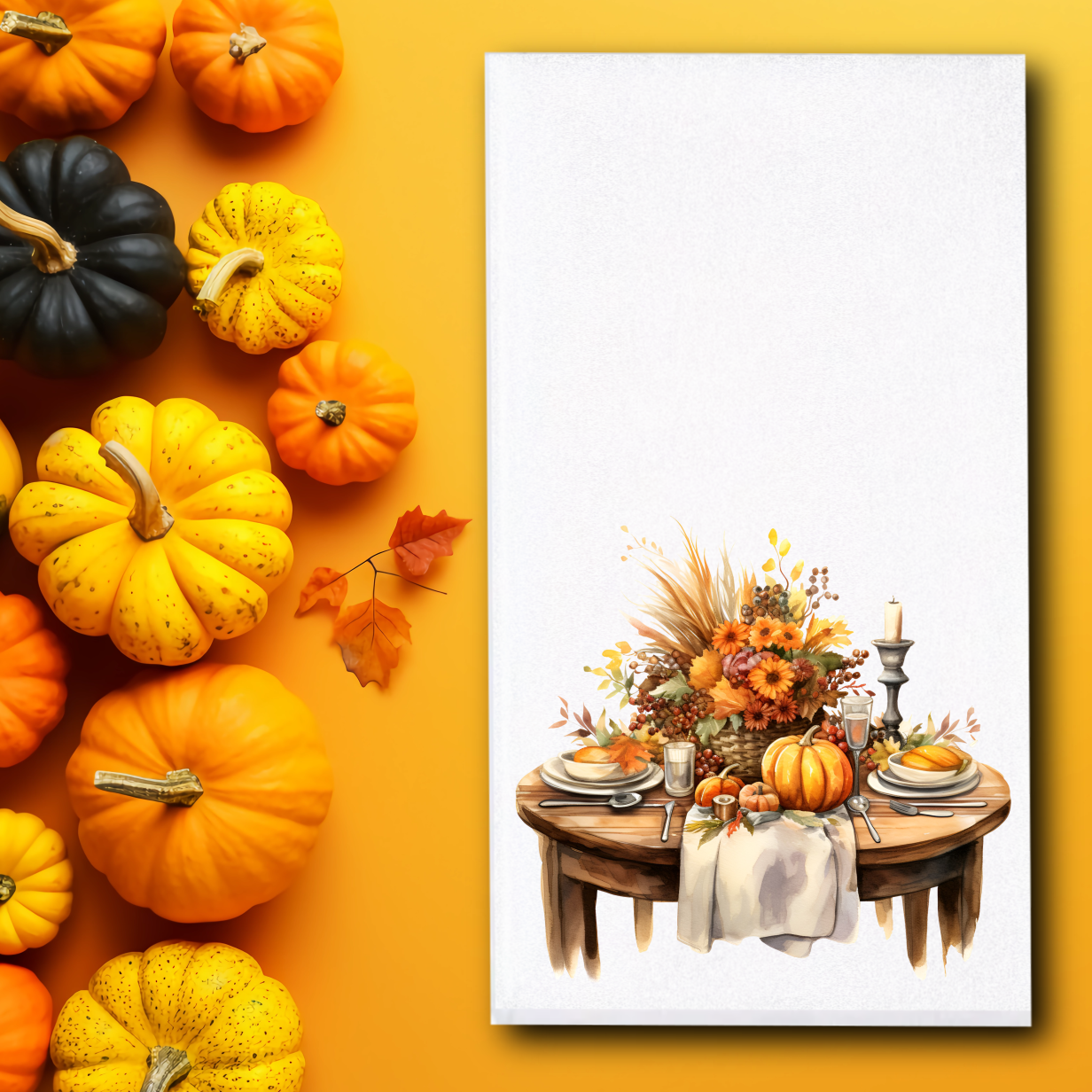 Thanksgiving Dinner Towels - Sublimation