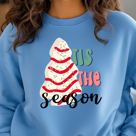 Tis The Season Snack Cake Shirt CH151 - Screenprinted