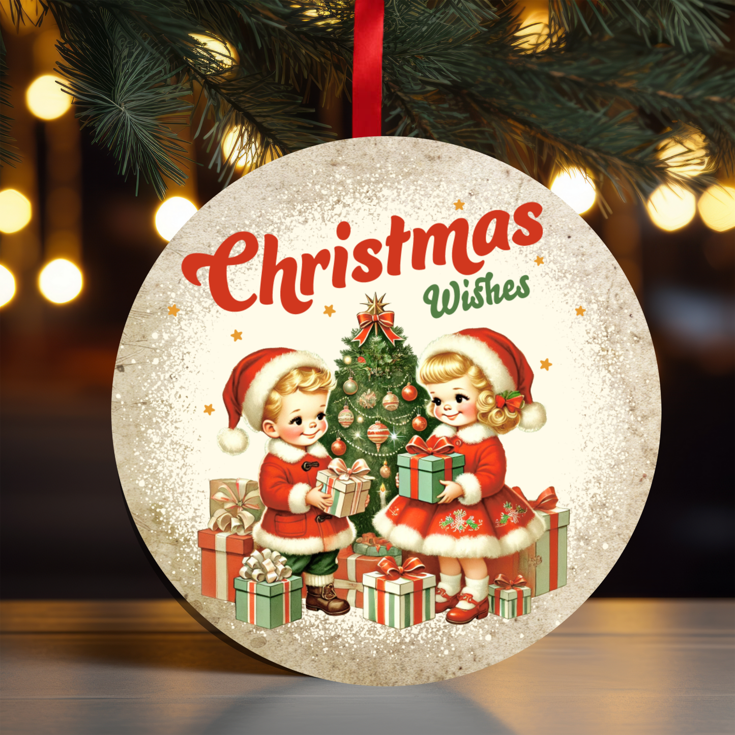 Vintage Ornament Set OR220 - Sublimation