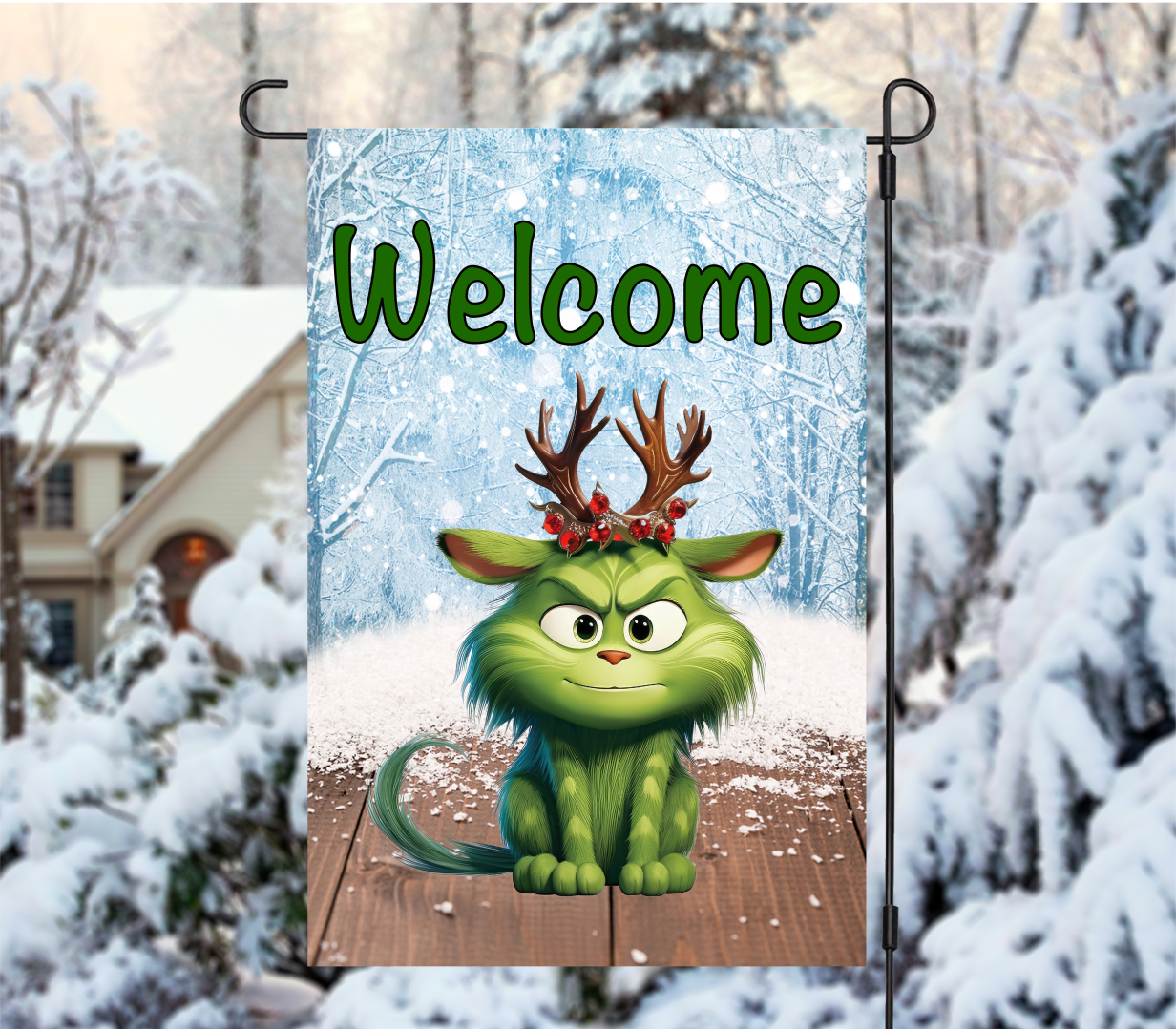 Christmas Garden Flags - Sublimation