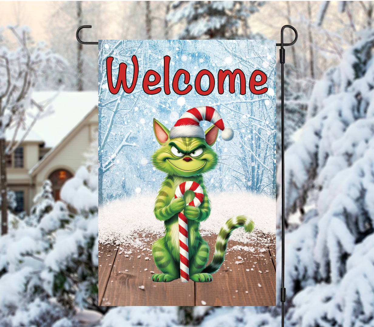 Christmas Garden Flags - Sublimation