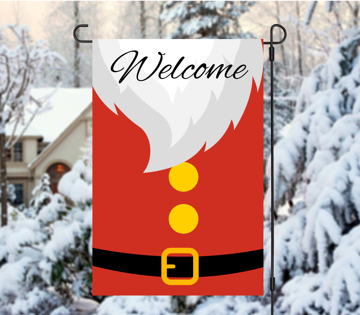 Christmas Garden Flags - Sublimation