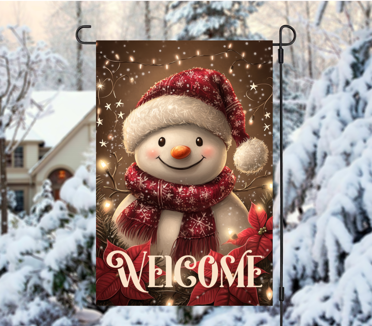 Christmas Garden Flags - Sublimation