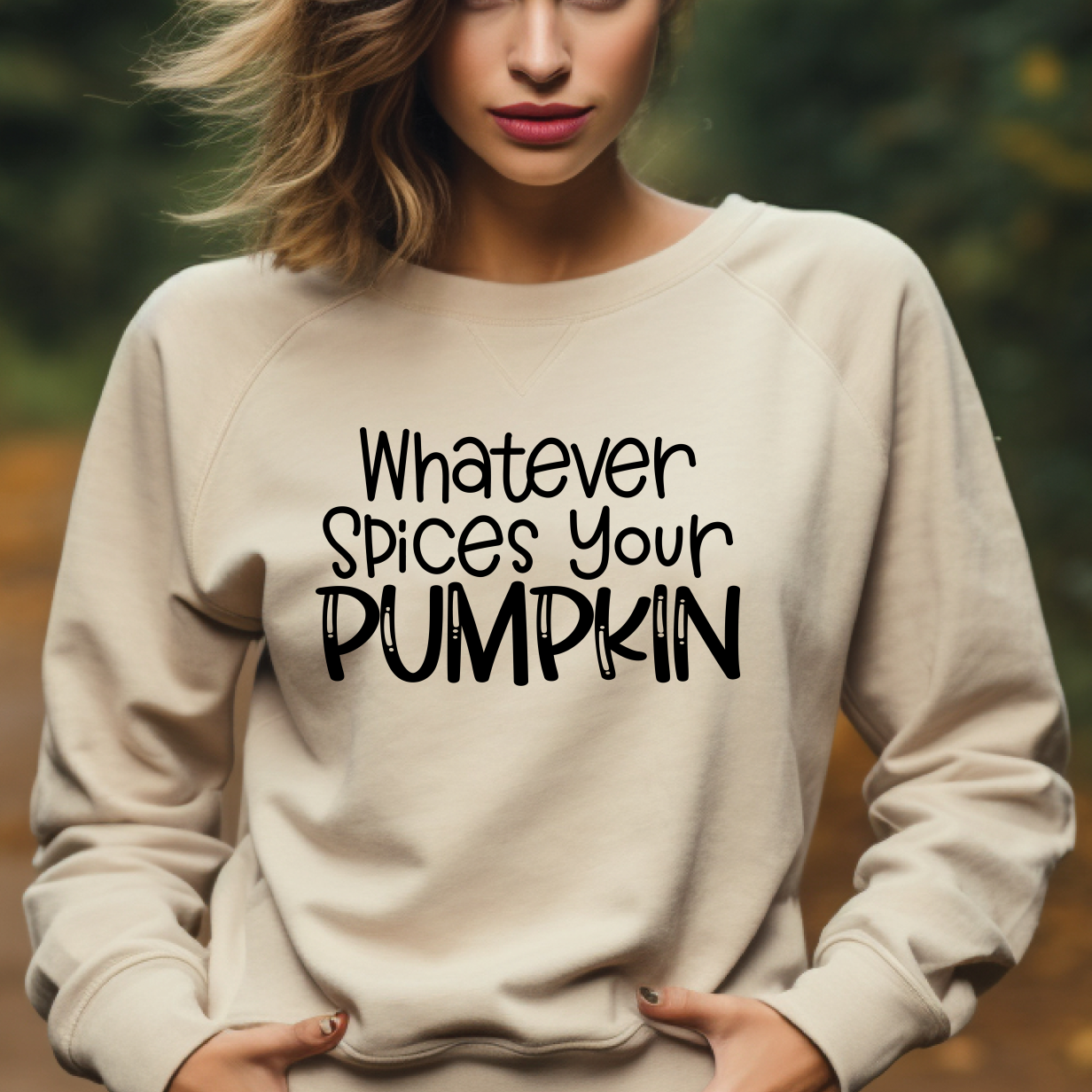 Whatever Spices Your Pumpkin Shirt - Screenprinted