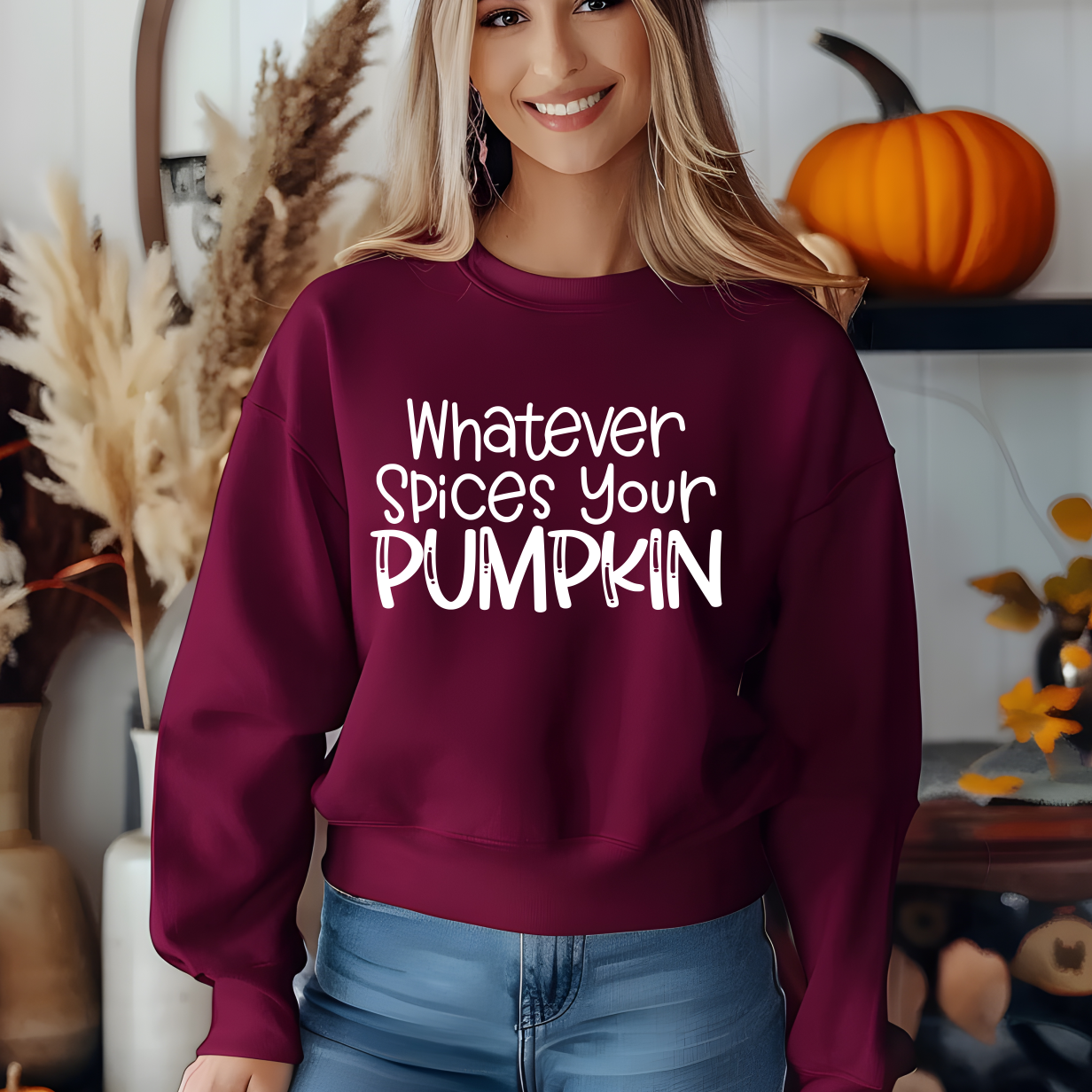 Whatever Spices Your Pumpkin Shirt - Screenprinted