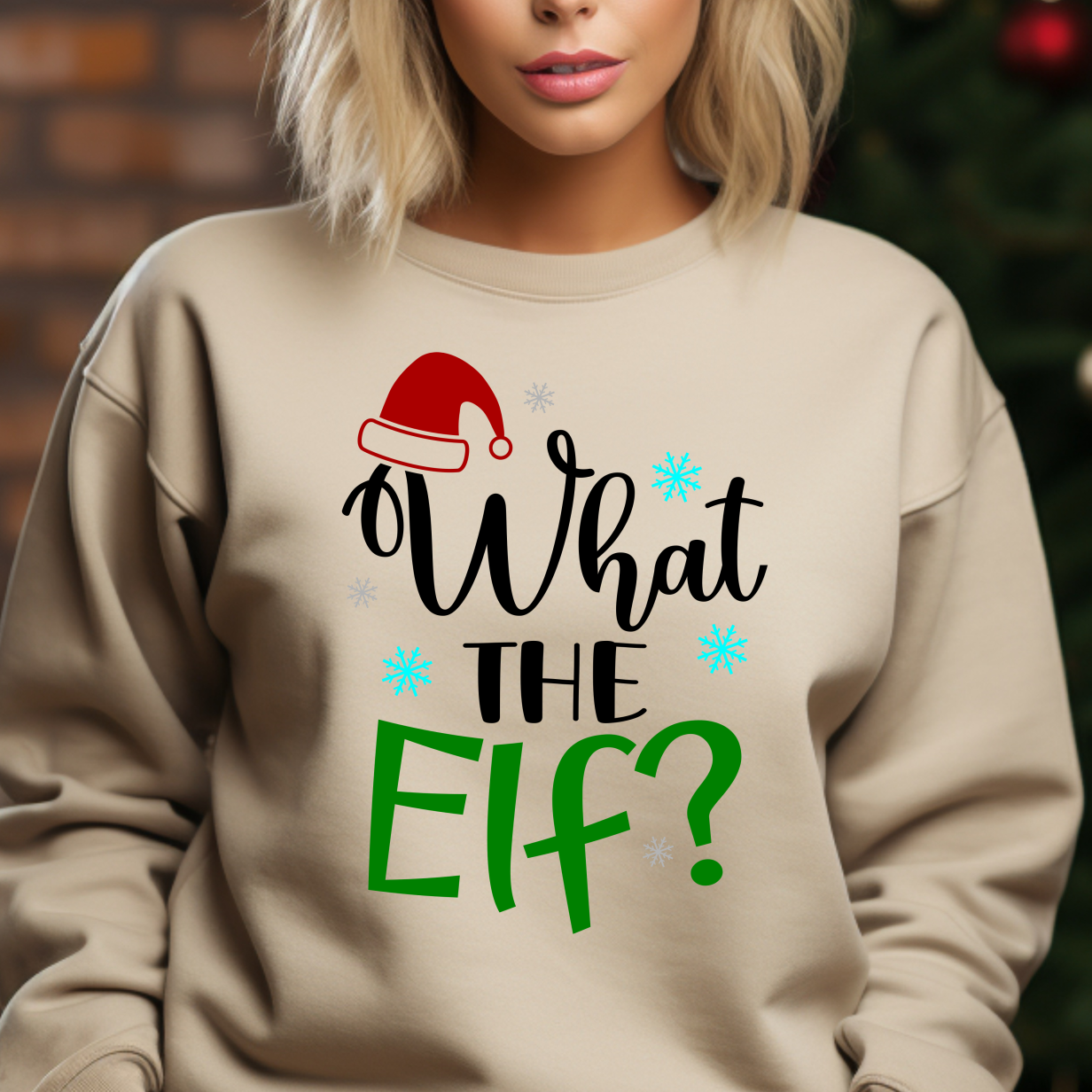 What The Elf Shirt CH147 - Screenprinted