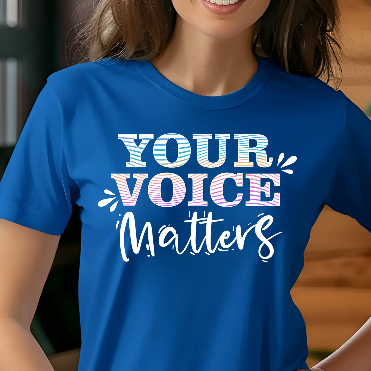 Your Voice Matters Shirt - Screenprint